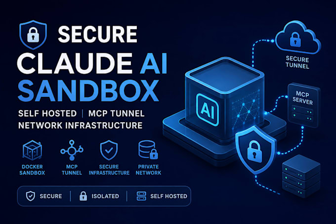 setup secure claude self hosted sandbox or mcp tunnel network infrastructure