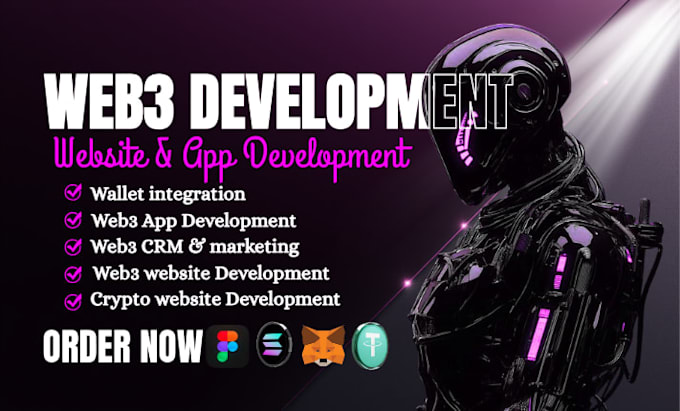develop a web3 website, dapp, or crypto app