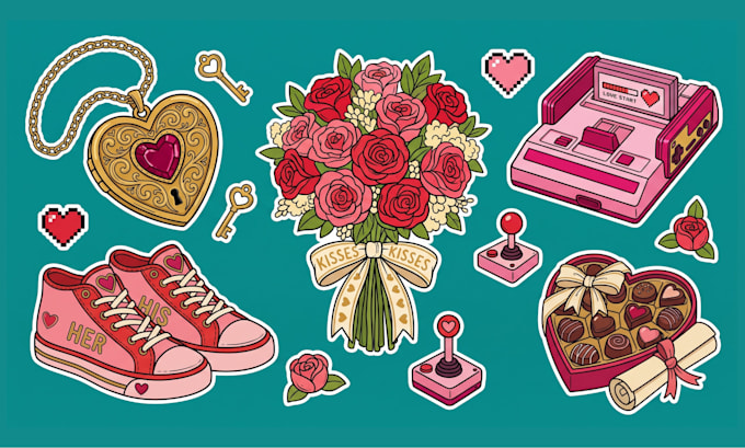 hand draw original vector doodle illustration