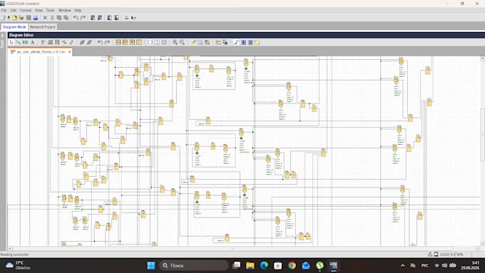 program siemens logo plc for industrial conveyor and automation