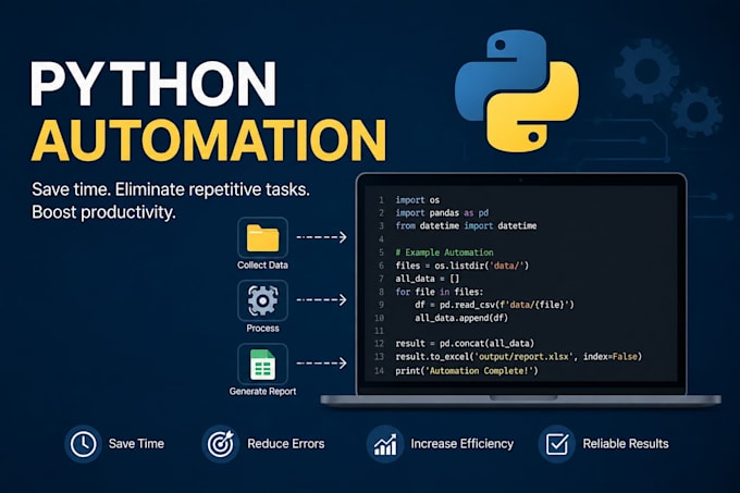 build python automation scripts and systems