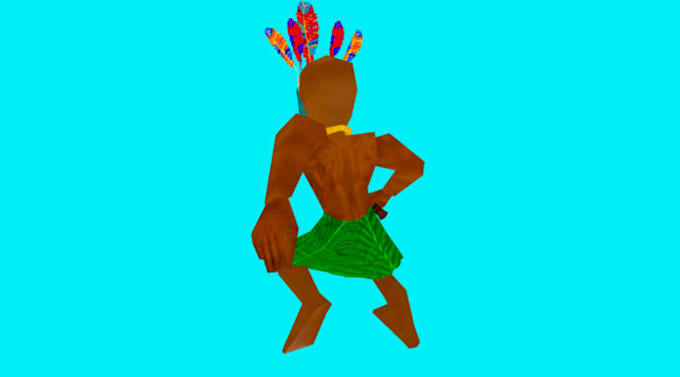 do retro animation character,lowpoly model, pixel art,psx style,rig and animate