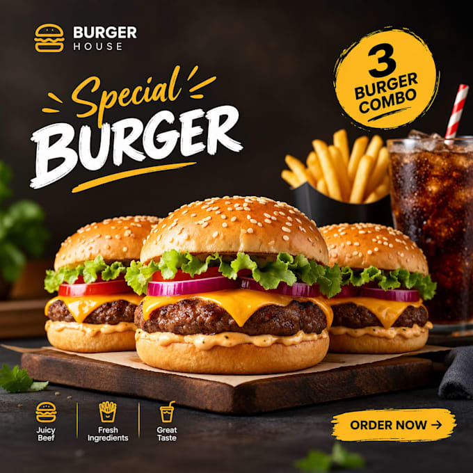 design eye catching product promotion posts for social media