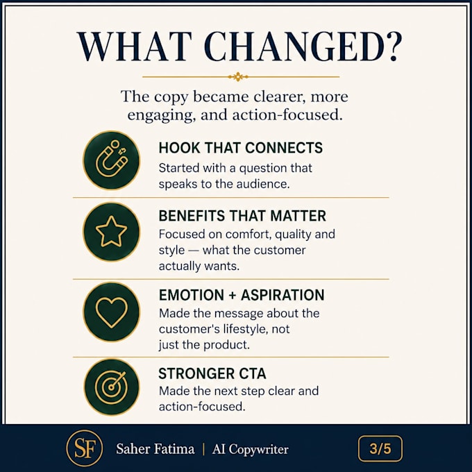 write high converting facebook and instagram ad copy