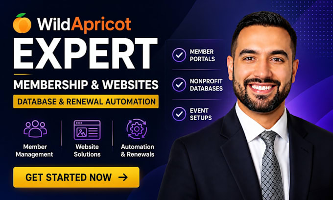 build wildapricot membership website design and nonprofit database automation