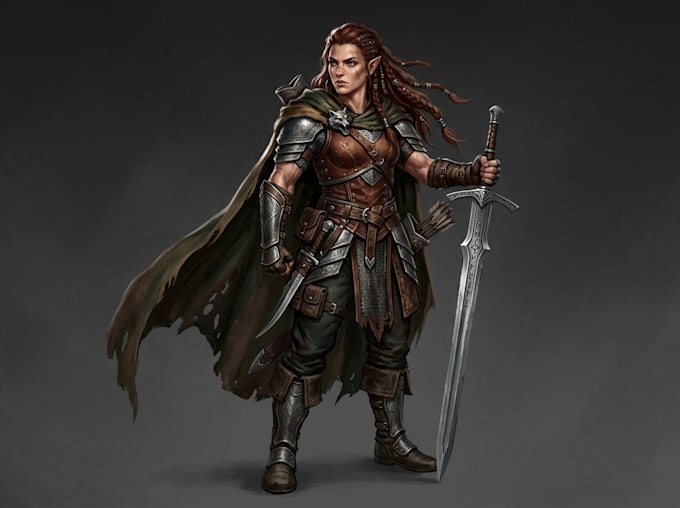 create a fantasy illustration