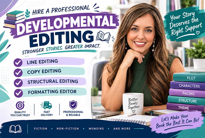do proofreading, book editing, developmental copy editing, manuscript memoir