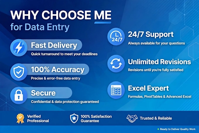 do accurate data entry typing copy paste and retyping