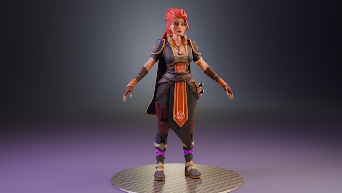 create a game ready 3d character model in zbrush and maya