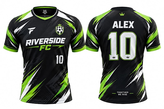 design custom cycling sublimation and soccer jersey for your team