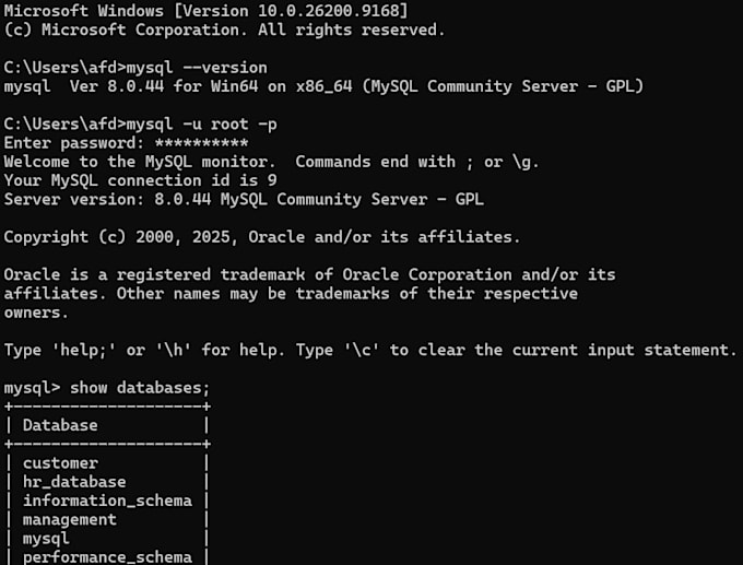 develop java backend with jdbc and mysql database