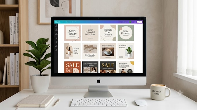 design attractive social media posts using canva