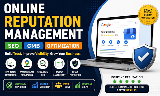 online reputation management SEO clutch g2 gmb optimization