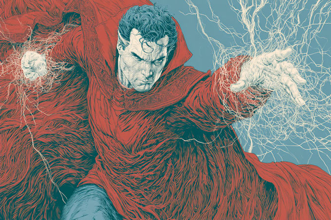 draw powerful superhero characters and action comic scenes