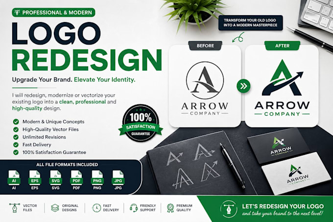 redesign your business logo