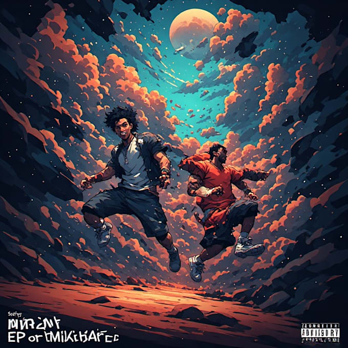 create eye catching album cover artwork spotify ep mixtape
