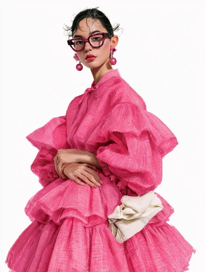 do digital illustration for fashion design art