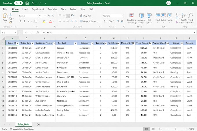 do professional data entry, data cleaning, excel