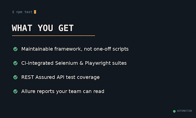 do QA automation testing with selenium and playwright