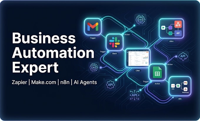 automate with zapier and makecom