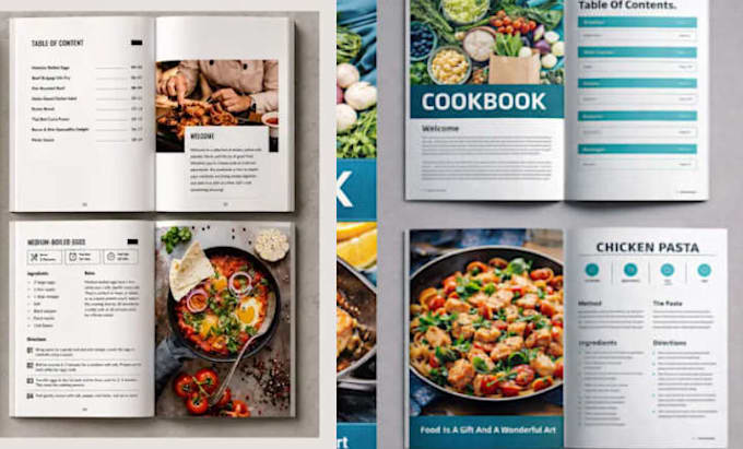 write quality cookbook recipe book, cookbook design