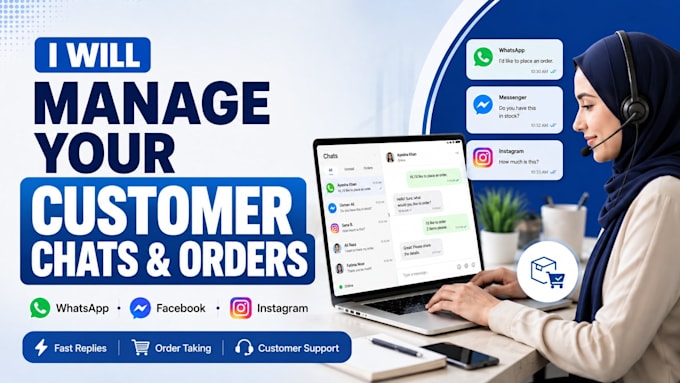 manage your whatsapp facebook and instagram orders