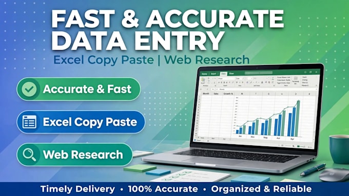 do fast and accurate data entry, excel, copy paste