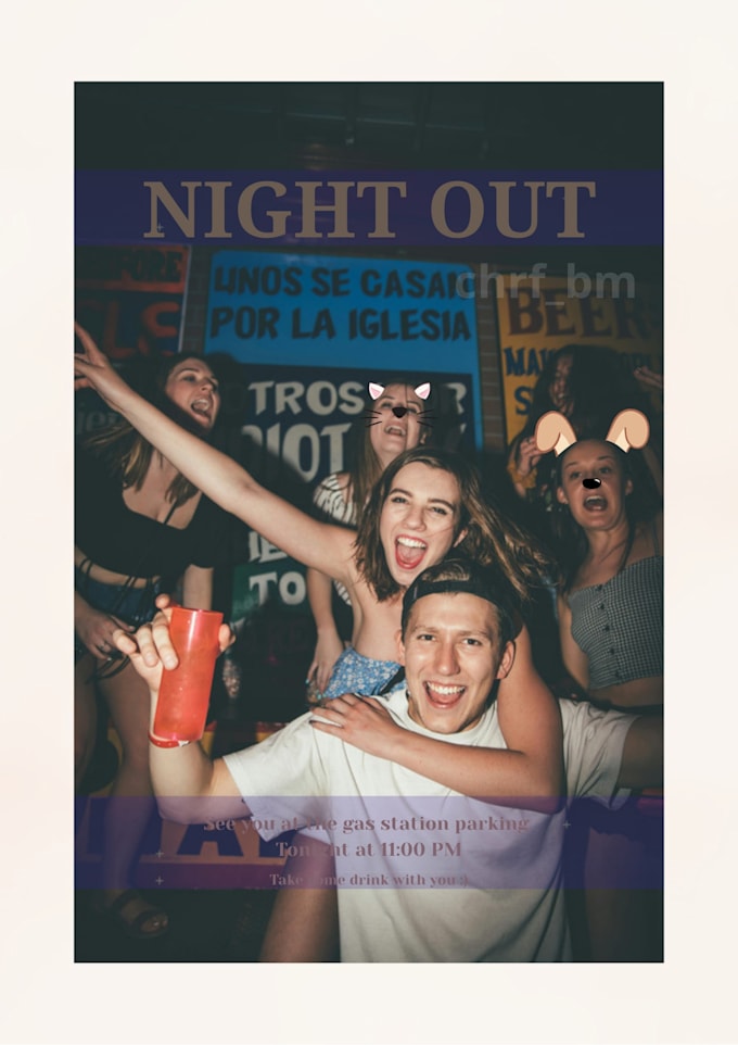 design a invitation party or event