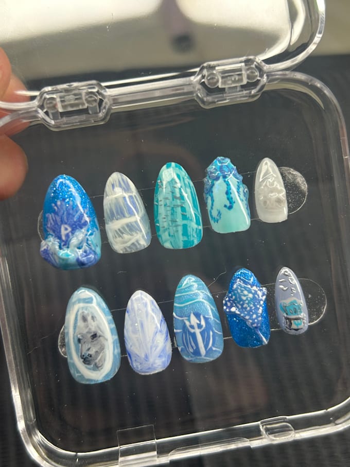 hand paint custom art for you