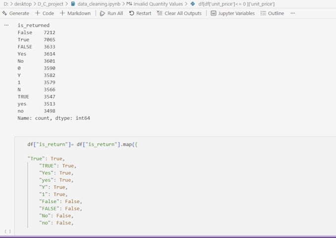do python data cleaning preprocessing and eda using pandas