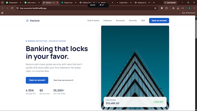 design a clean website