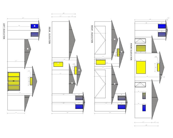 make architectural plans, permit drawings and floor plans