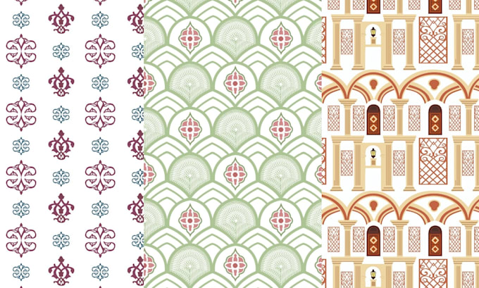 design traditional and ethnic textile prints