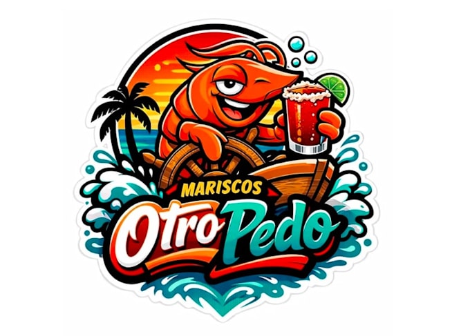 create exclusive and marvelous seafood logo design