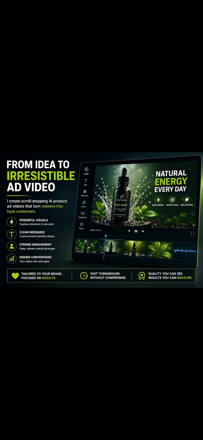 create engagning ai product ads