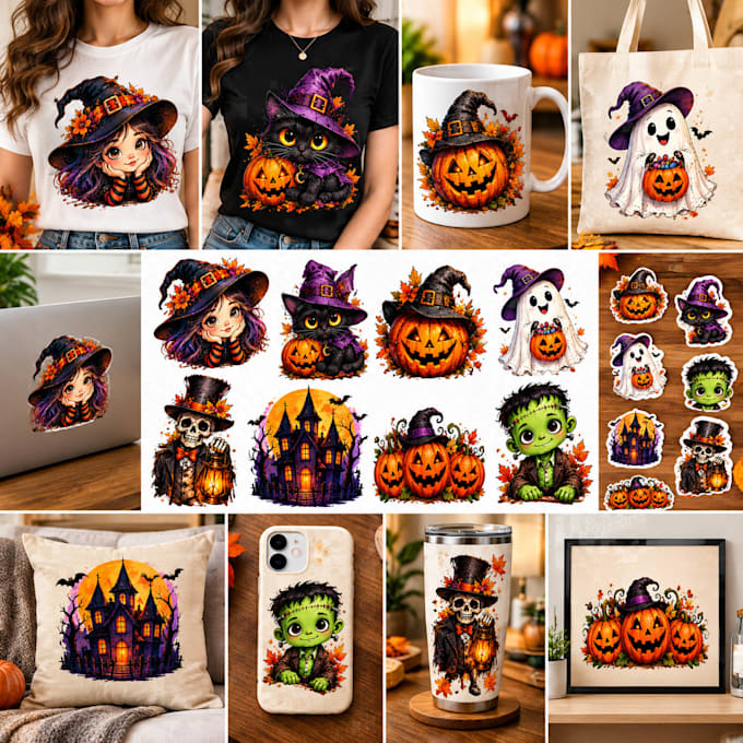 create custom halloween clipart