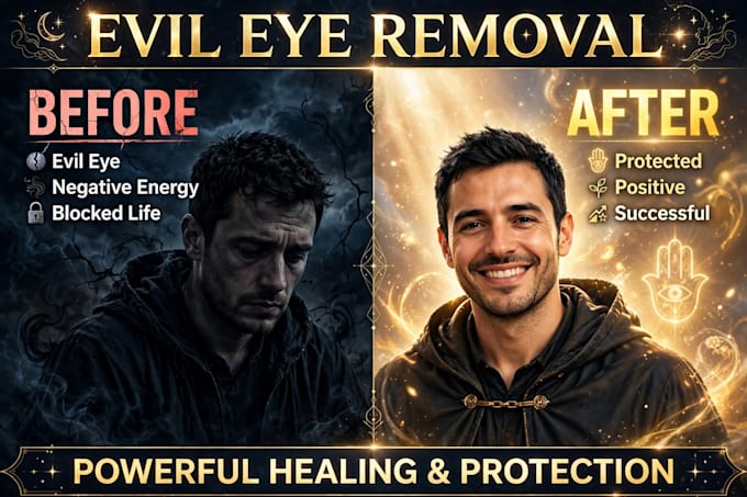 remove evil eye and negative energy with protection