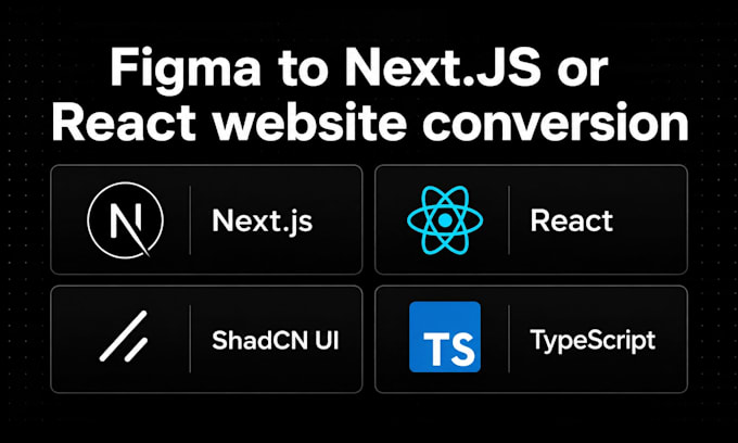 convert figma to next js figma to react responsive website