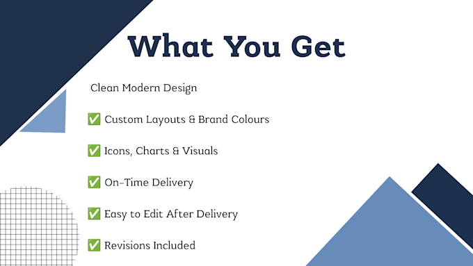design a clean professional powerpoint presentation for you