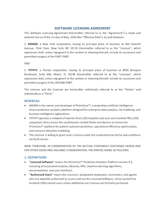 draft review and negotiate your saas contracts