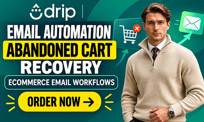 setup drip email automation drip abandoned cart recovery drip email campaign