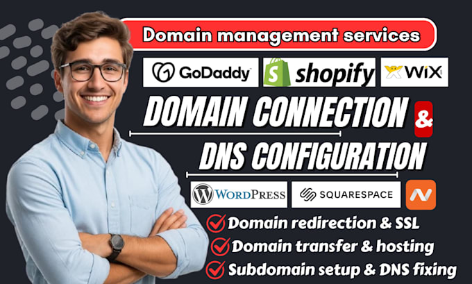 connect domain to godaddy, or transfer fix domain email