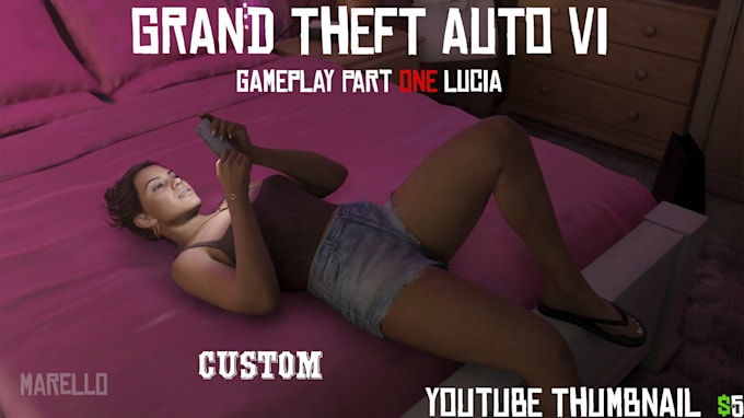 design an attractive youtube gaming thumbnail