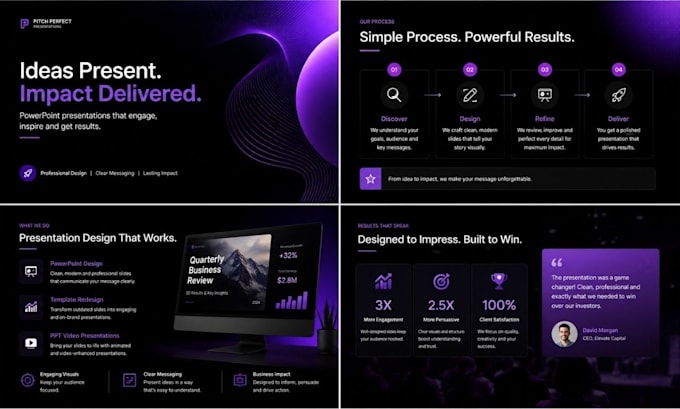 design or improve powerpoint template ppt video keynote and prezi presentation