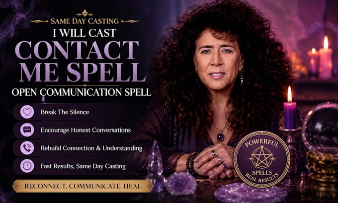 cast contact me spell, open communication spell same day casting