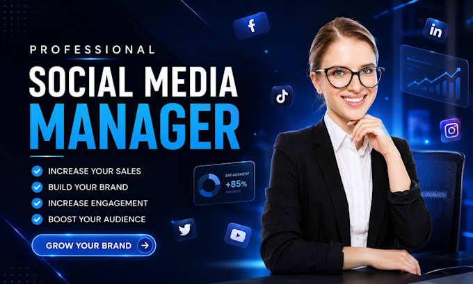 be social media marketing manager, content creator