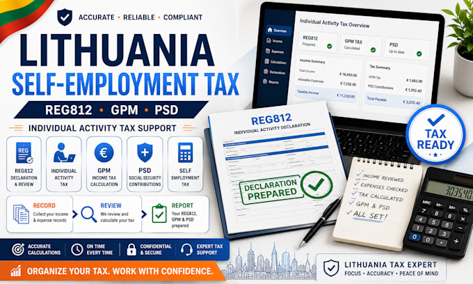 handle reg812 individual activity gpm PSD self employment tax