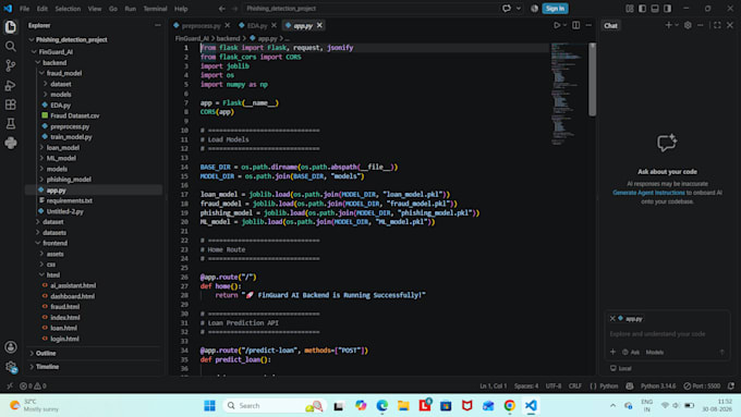 fix and debug your python code