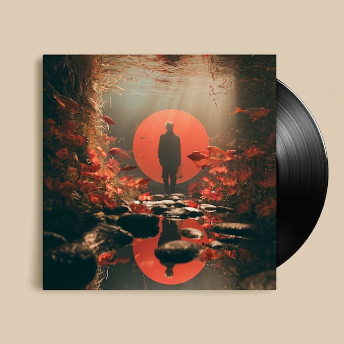 design a unique album artwork cover