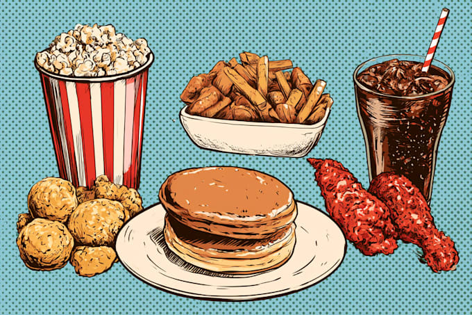 design food pop art